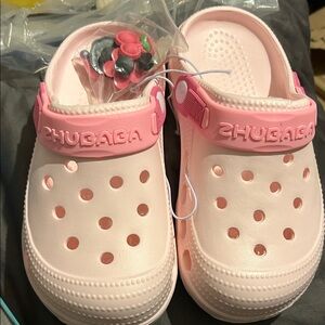 Kids Pink Clogs